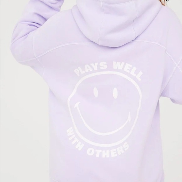 Offline by Aerie Lavender Hoodie - Picture 2 of 6